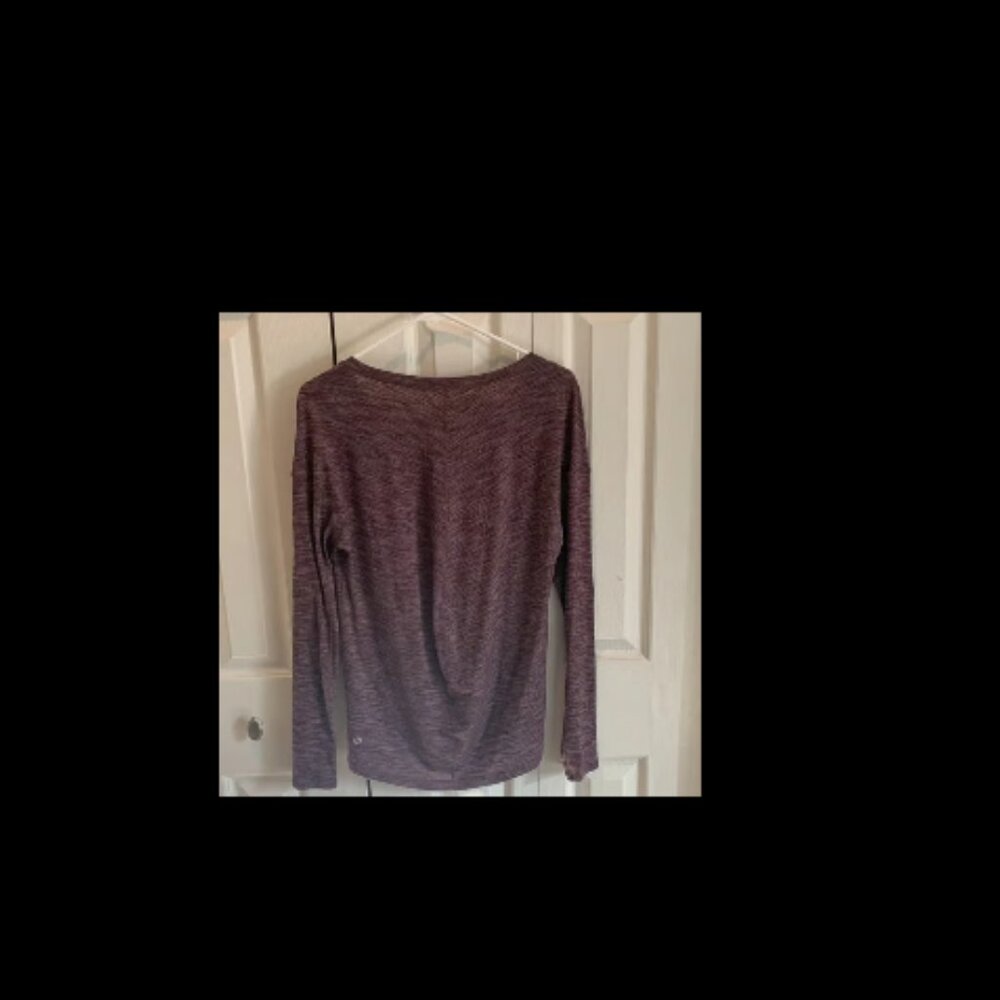 Lululemon Meant To Move Top lululemon athletica Plum Heathered EUC - Picture 5 of 5